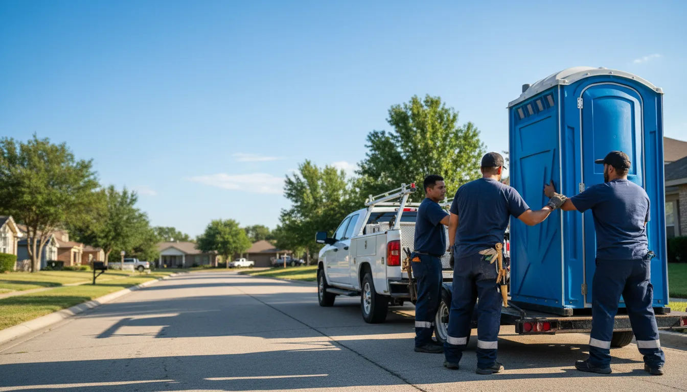 Portable Toilet Rental in San Isidro, TX near me